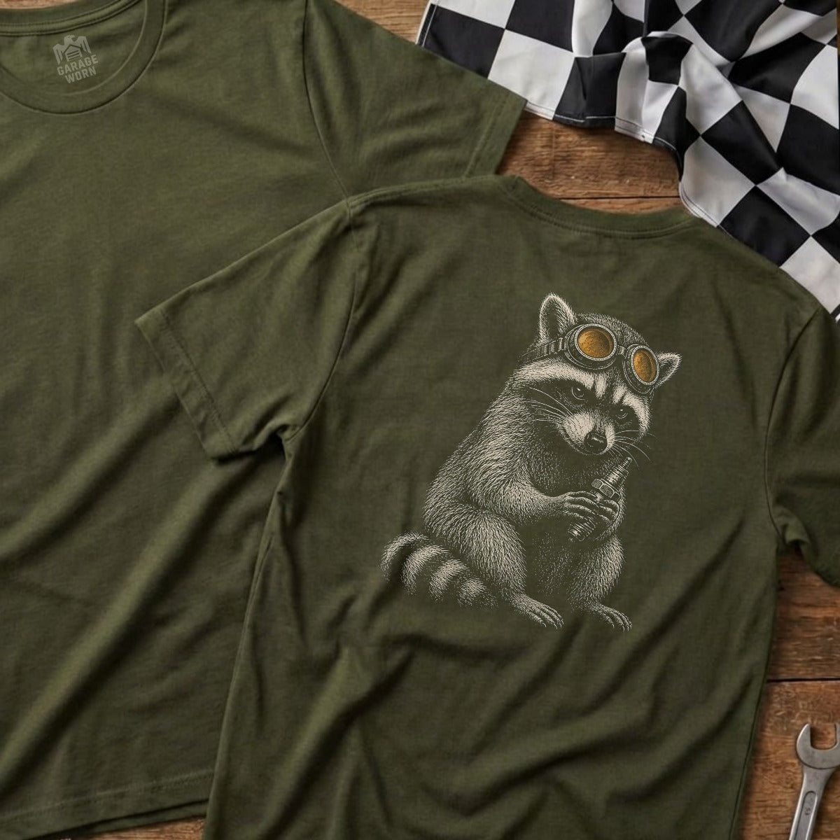 Military Green | Full Back