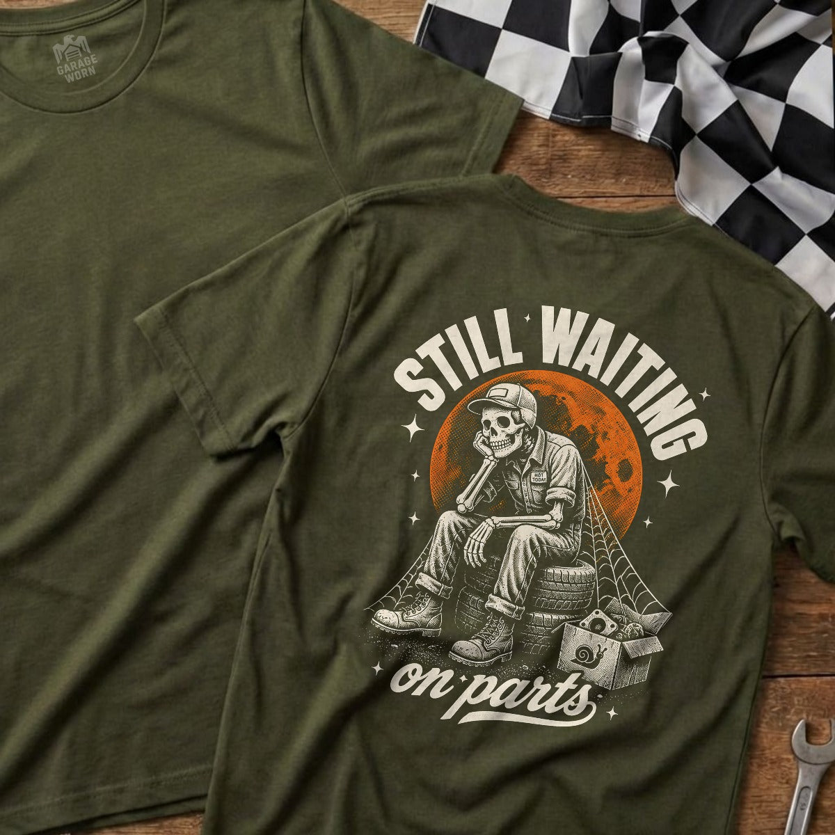 Military Green | Full Back