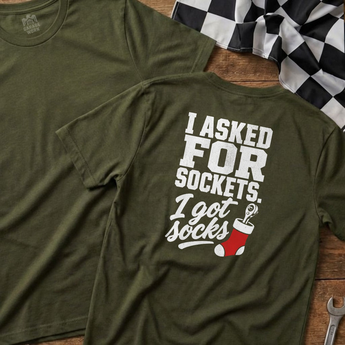 Military Green | Full Back