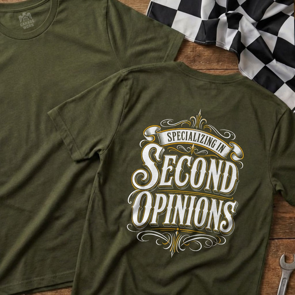 Military Green | Full Back