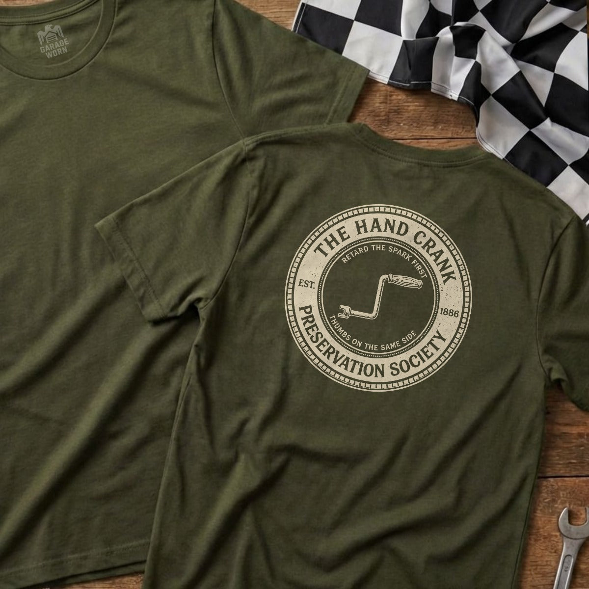Military Green | Full Back