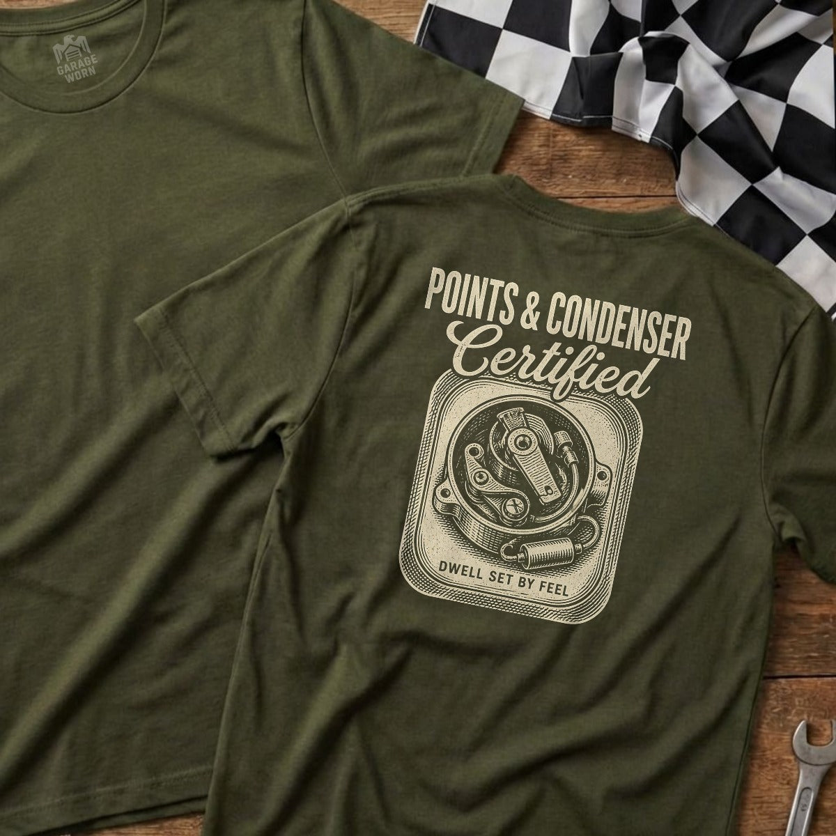 Military Green | Full Back