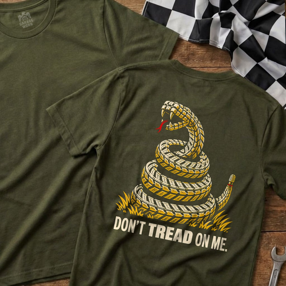 Military Green | Full Back