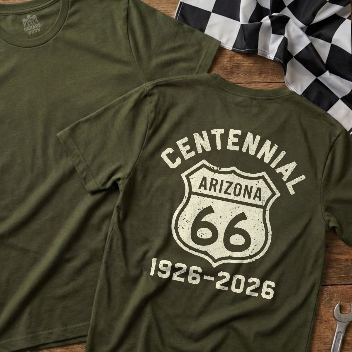 Military Green | Full Back