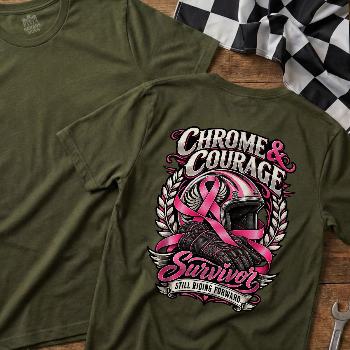 Military Green | Full Back