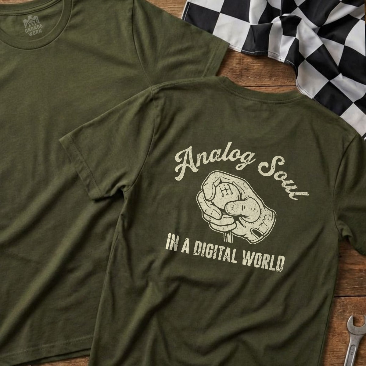 Military Green | Full Back