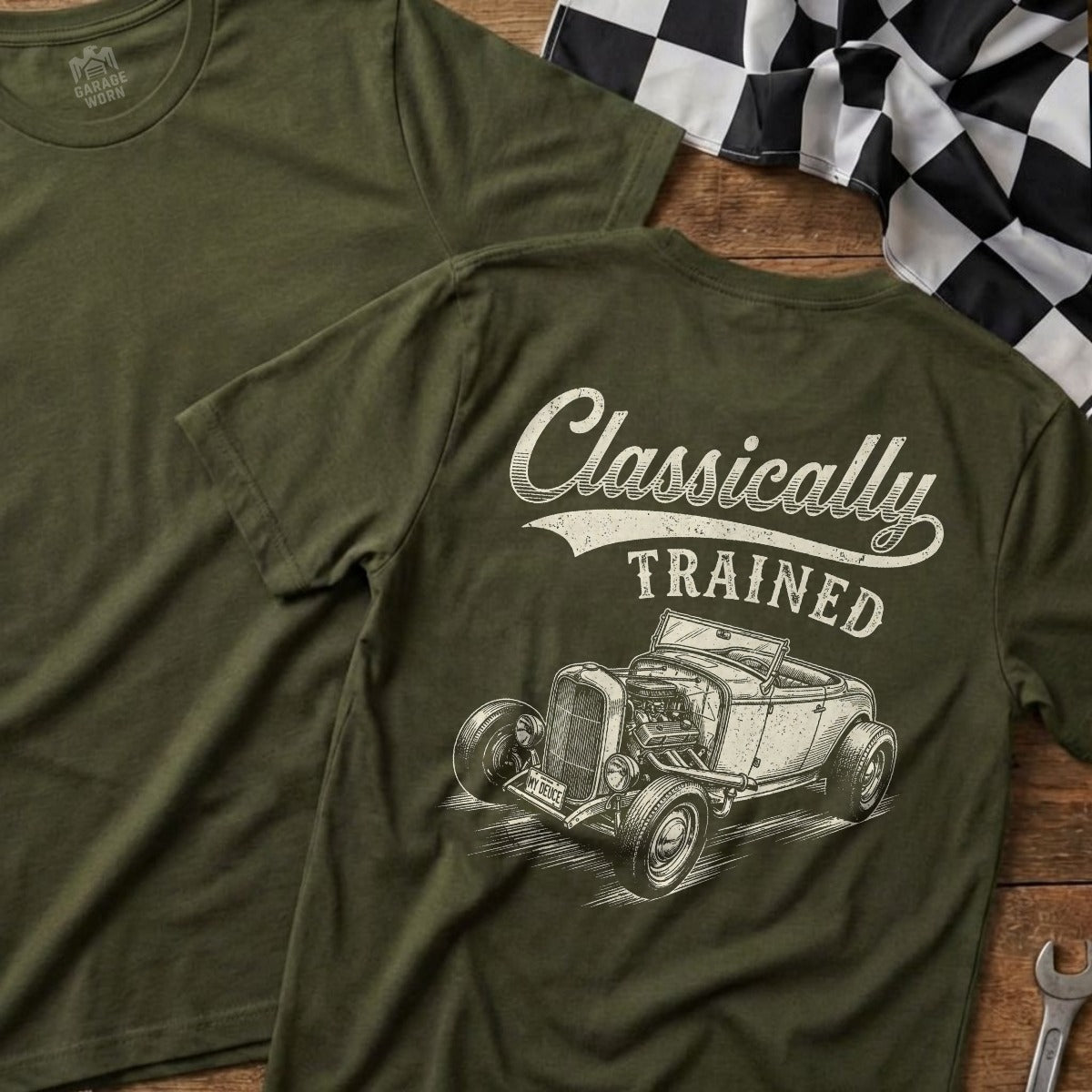 Military Green | Full Back