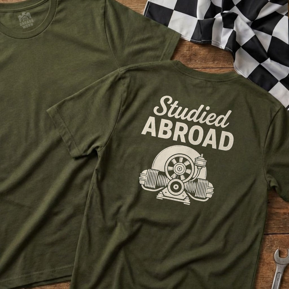 Military Green | Full Back