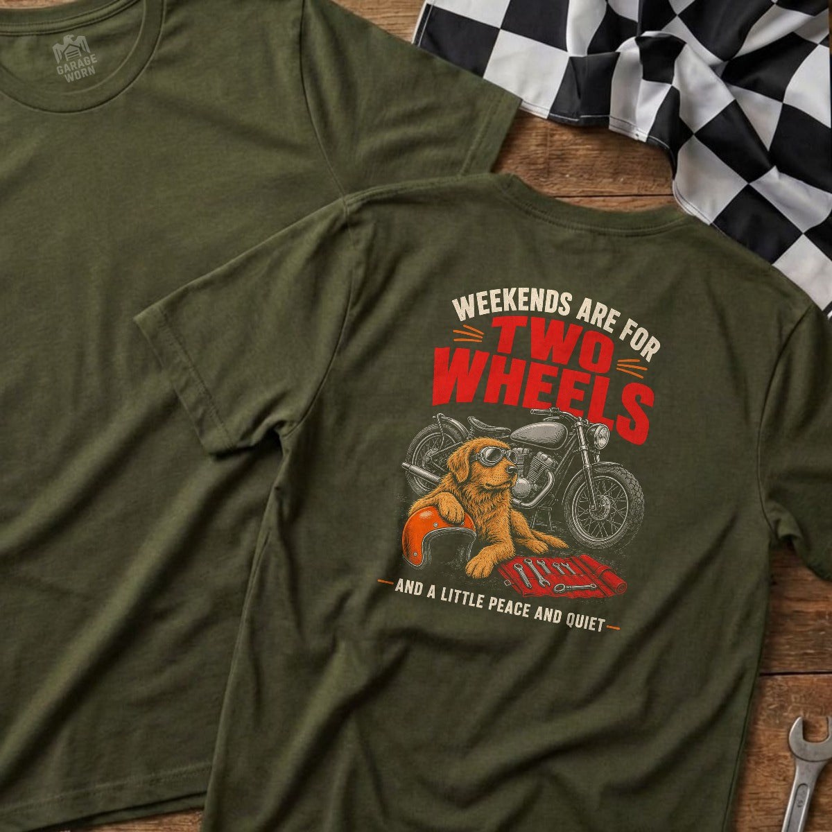 Military Green | Full Back