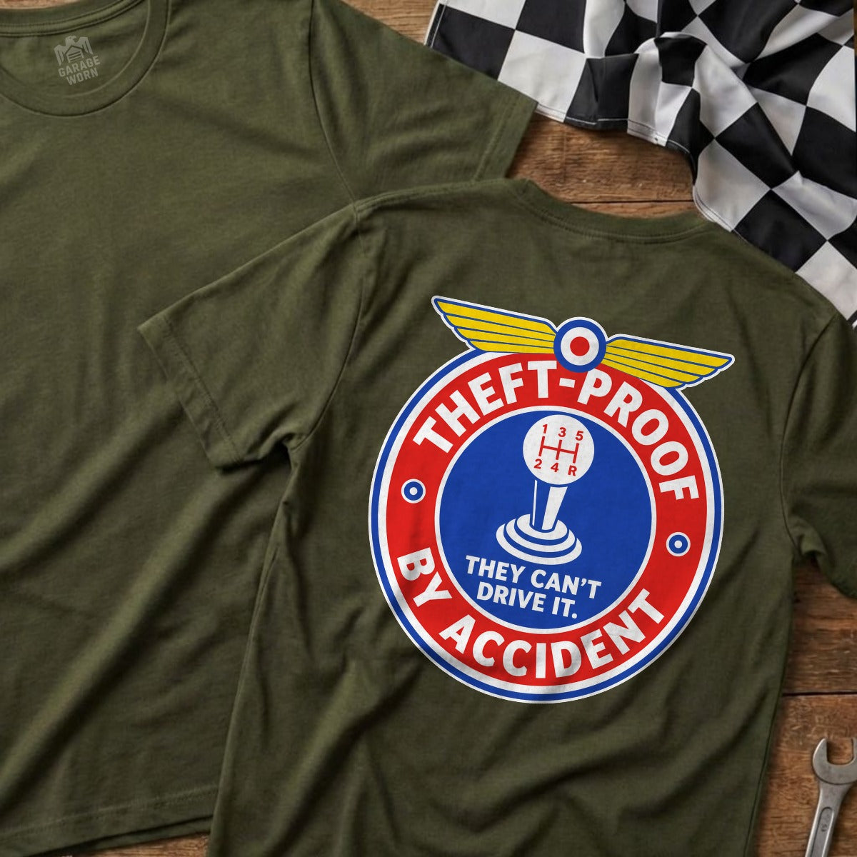 Military Green | Full Back