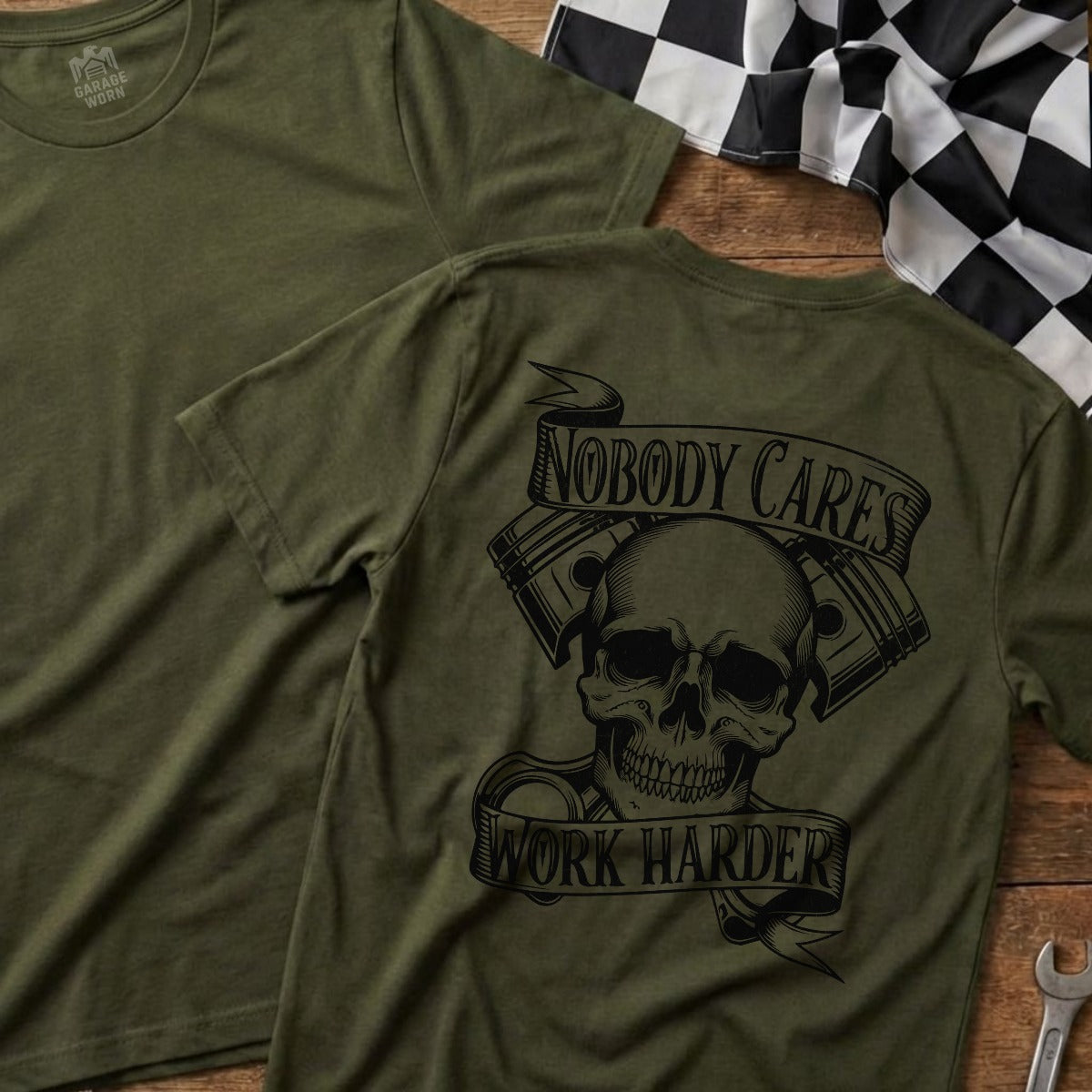 Military Green | Full Back