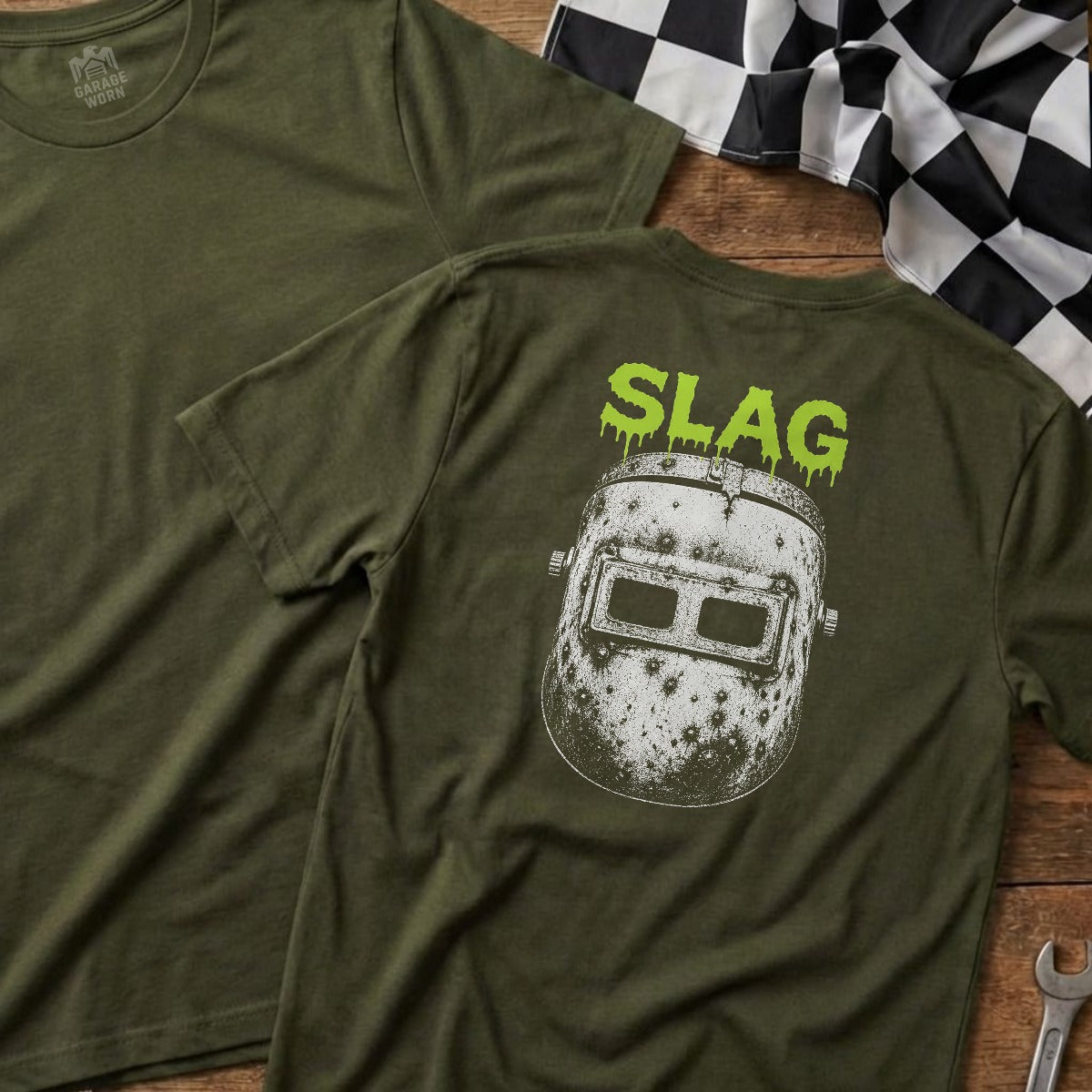 Military Green | Full Back