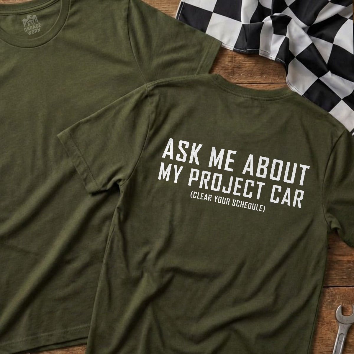 Military Green | Full Back