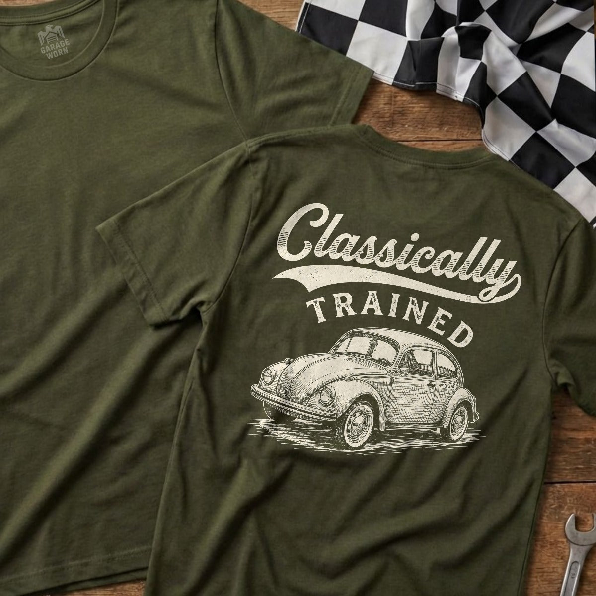 Military Green | Full Back