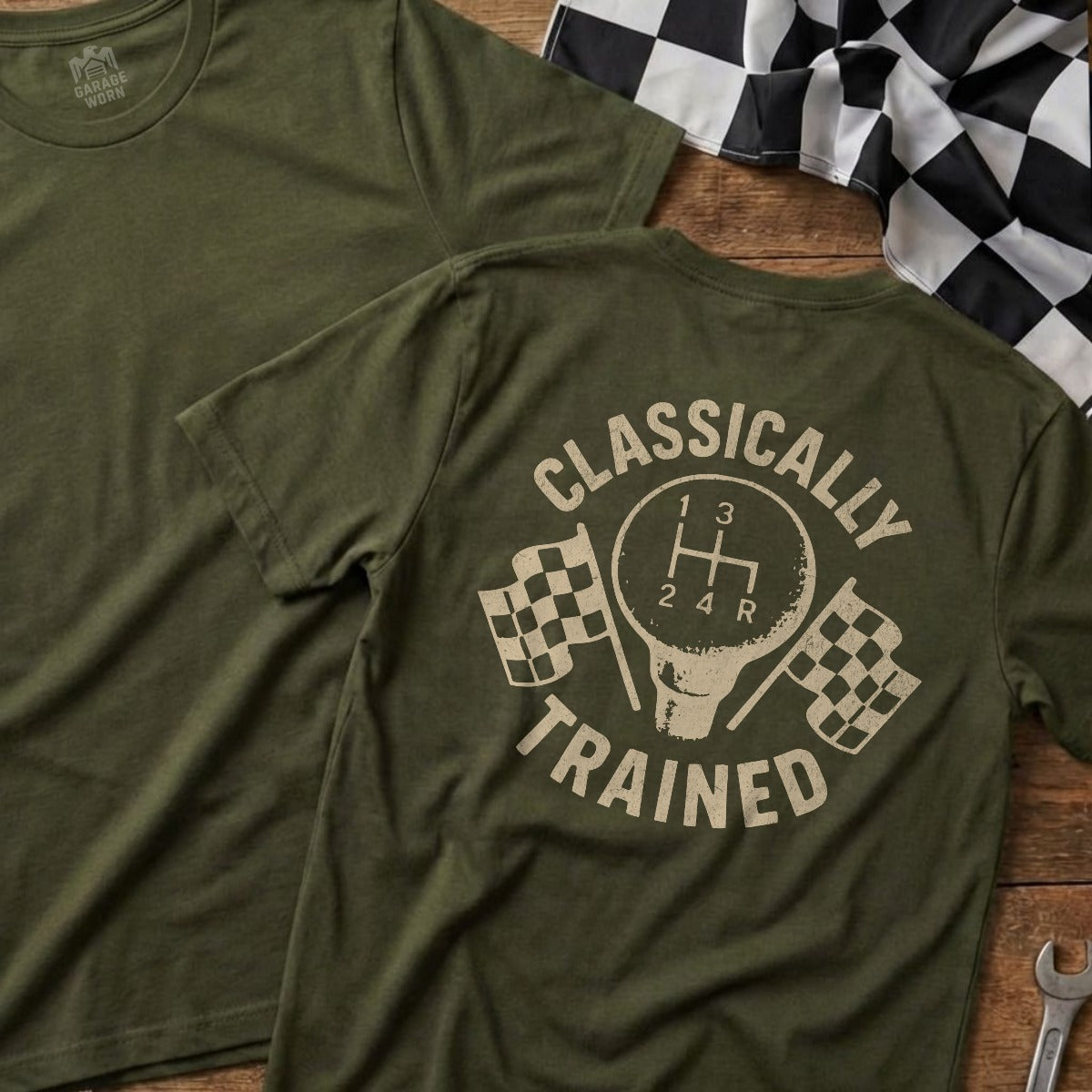 Military Green | Full Back