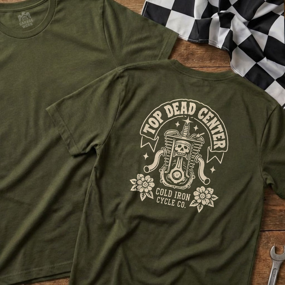 Military Green | Full Back