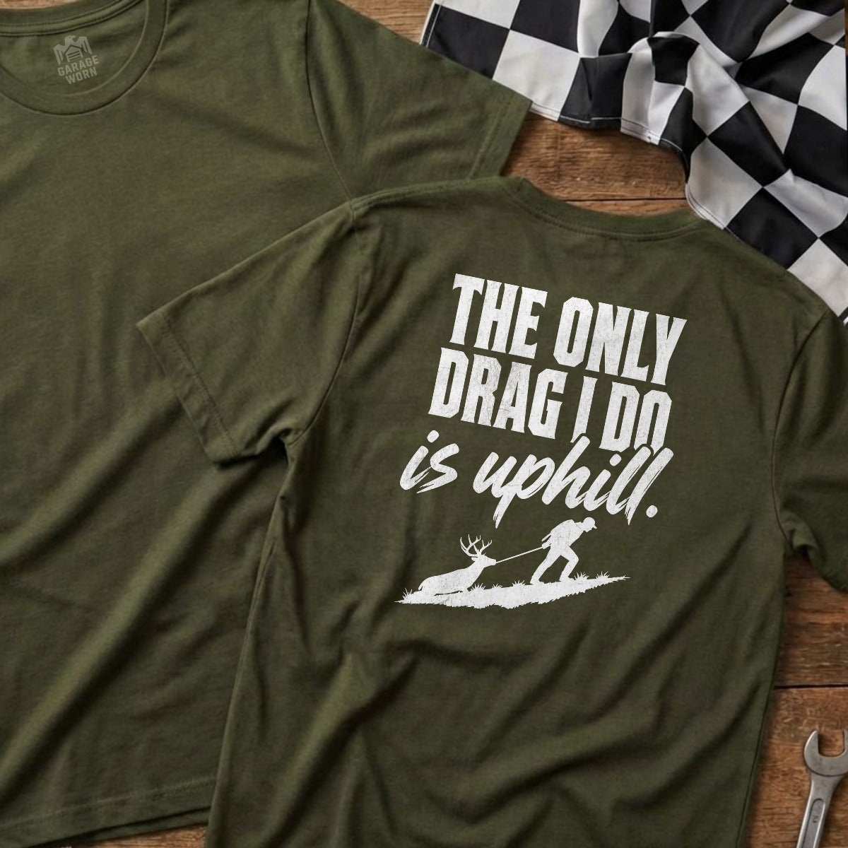 Military Green | Full Back