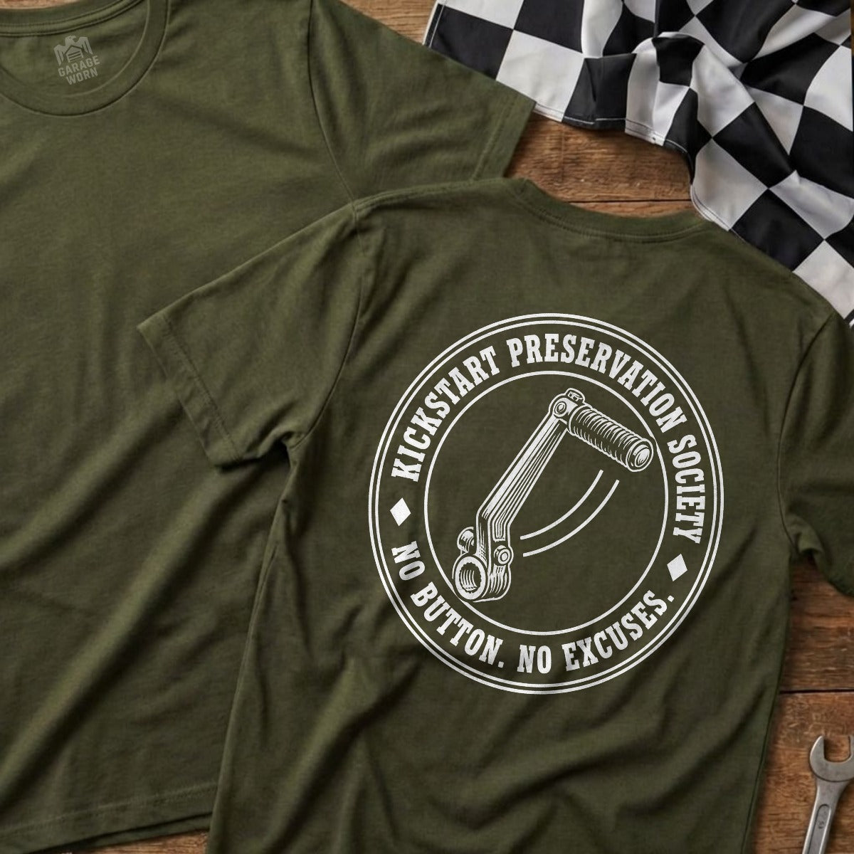Military Green | Full Back