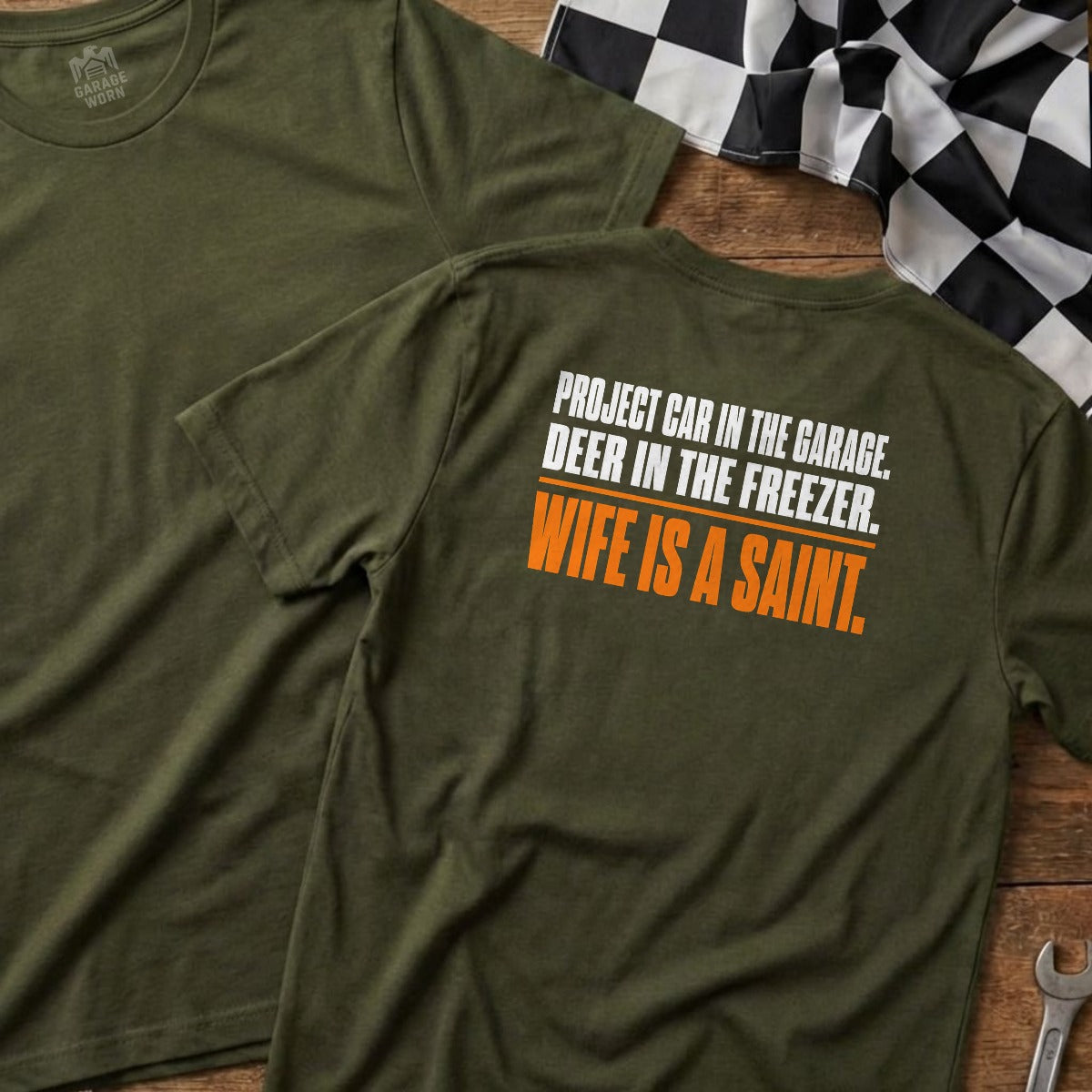 Military Green | Full Back