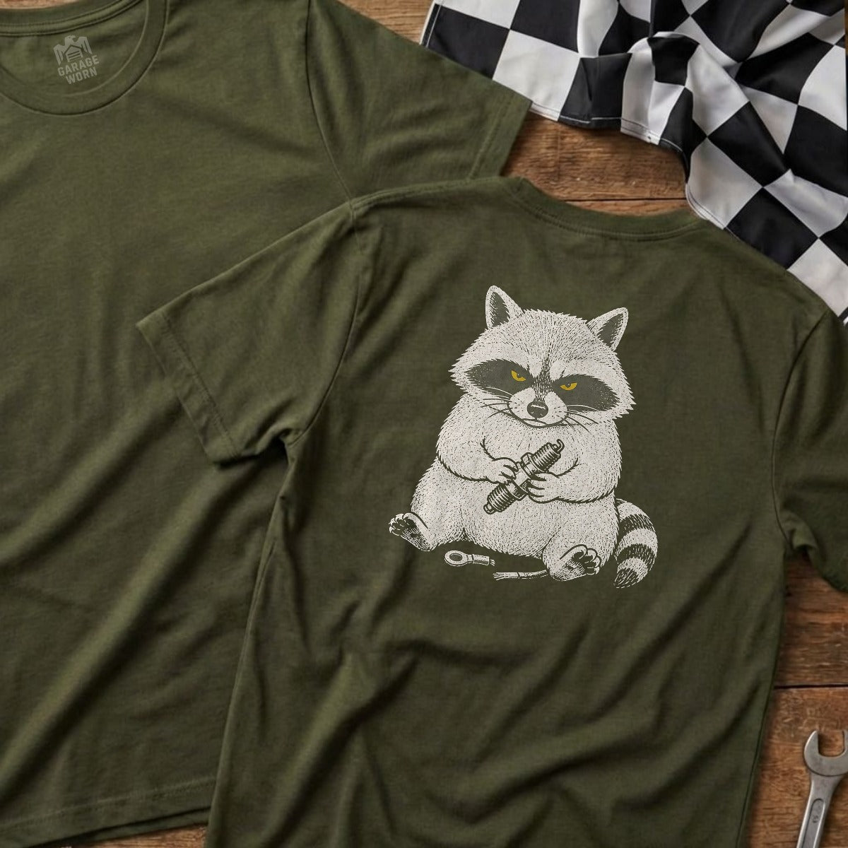 Military Green | Full Back