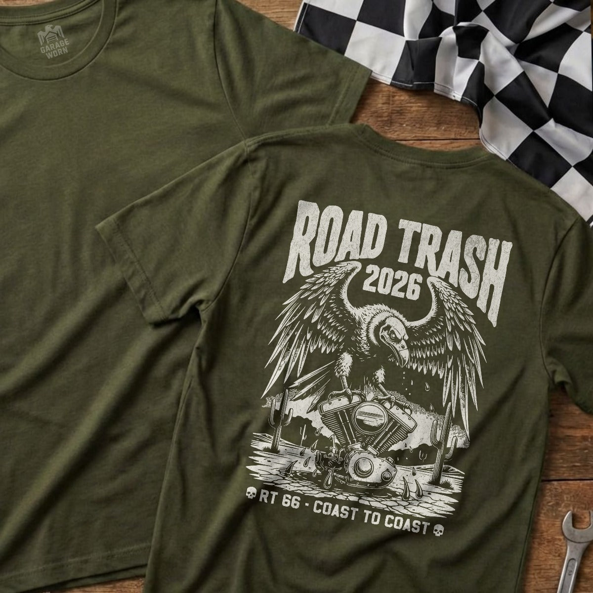 Military Green | Full Back
