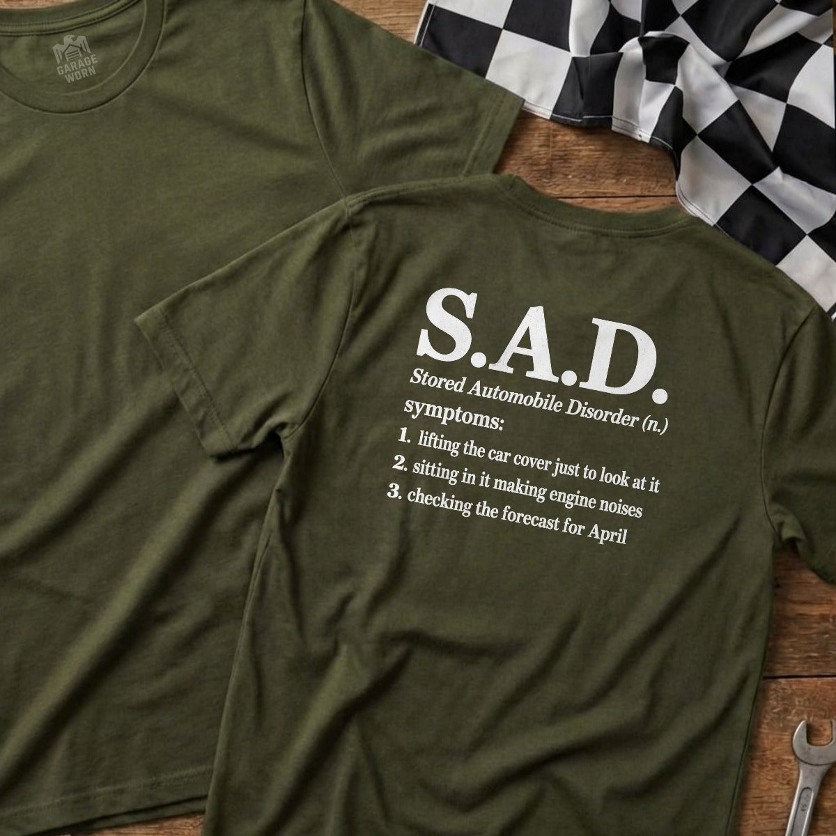 Military Green | Full Back
