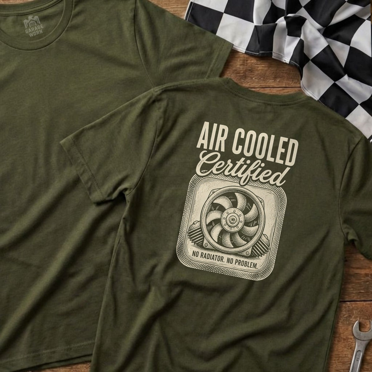 Military Green | Full Back