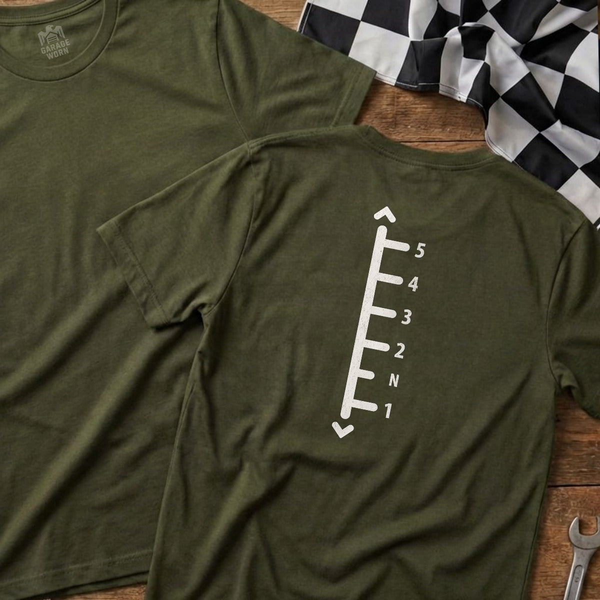 Military Green | Full Back