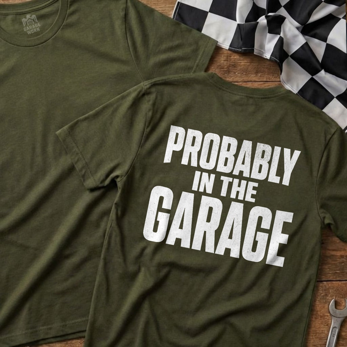 Military Green | Full Back