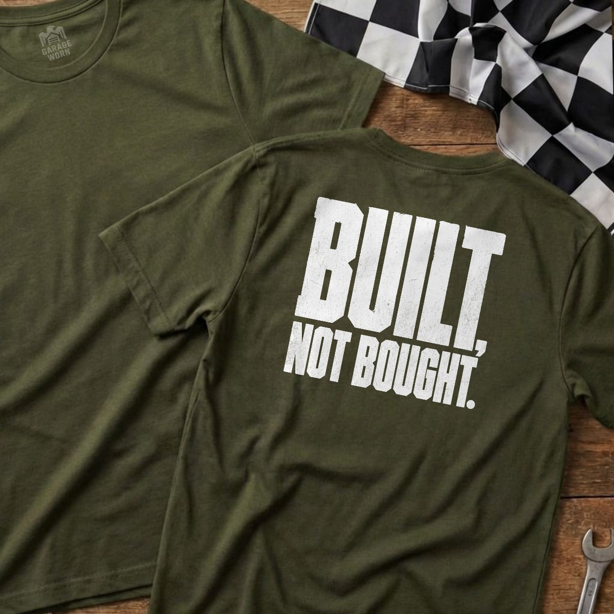 Military Green | Full Back