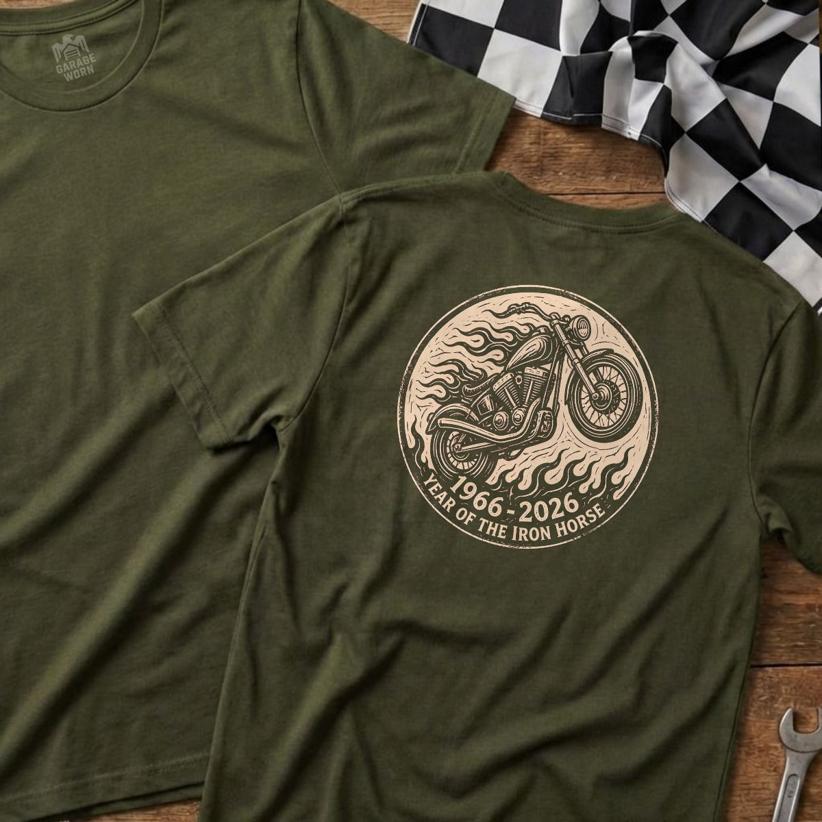Military Green | Full Back