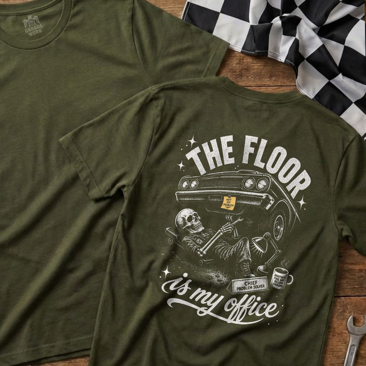 Military Green | Full Back