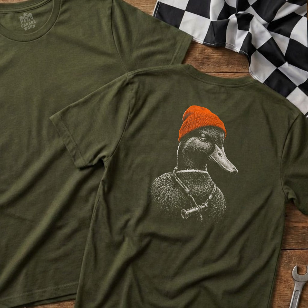 Military Green | Full Back
