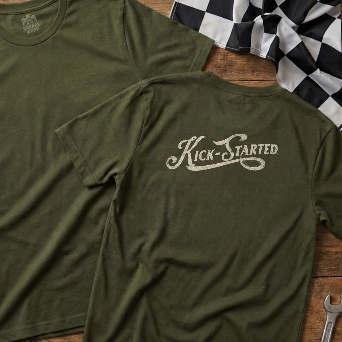 Military Green | Full Back