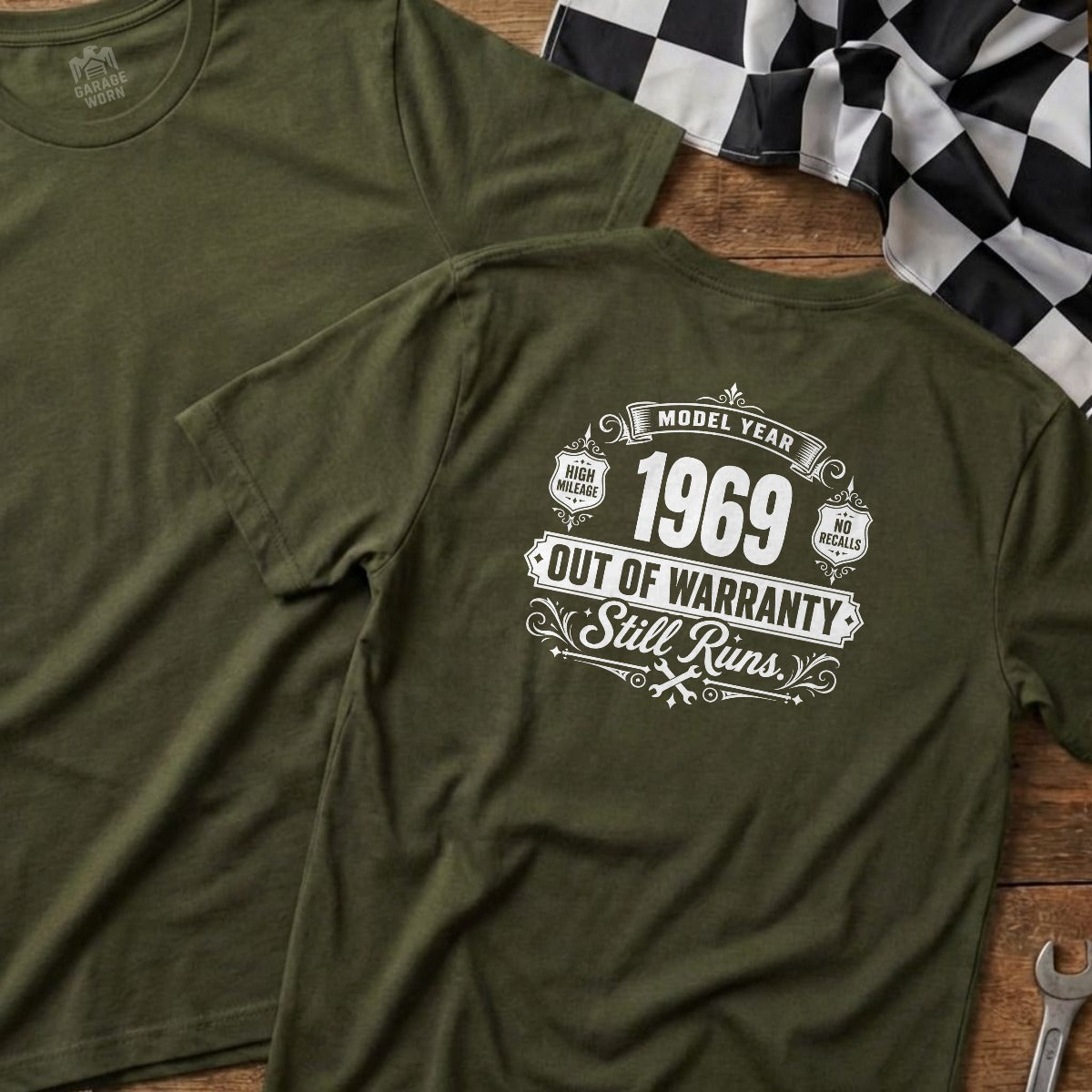 Military Green | Full Back