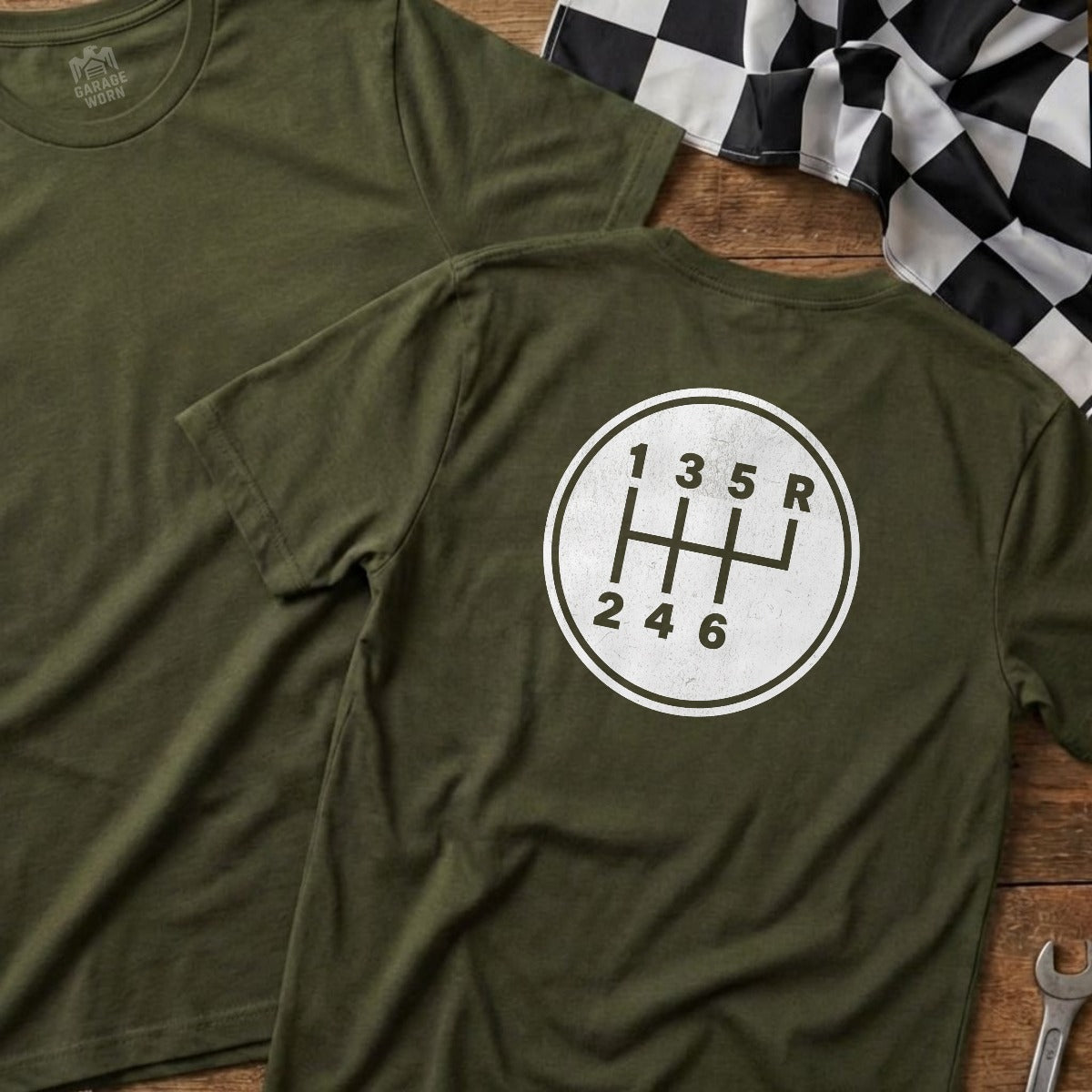 Military Green | Full Back