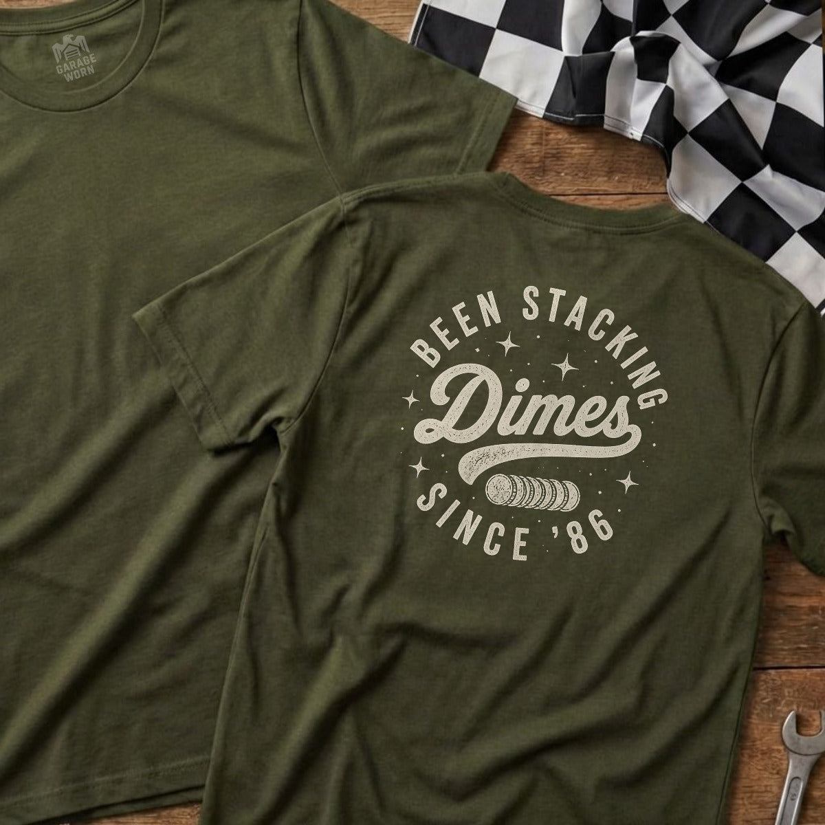 Military Green | Full Back