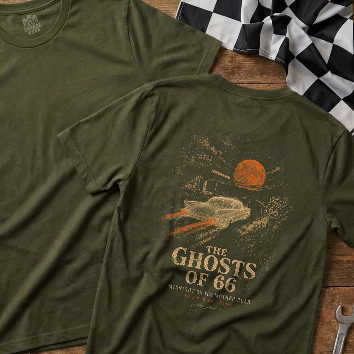 Military Green | Full Back