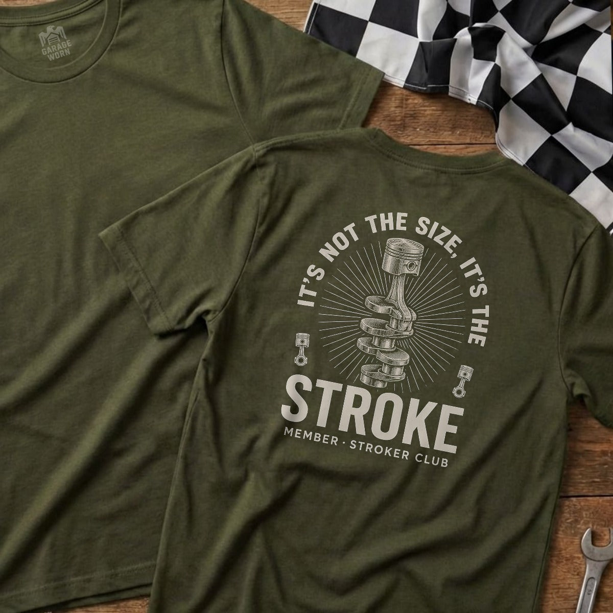 Military Green | Full Back