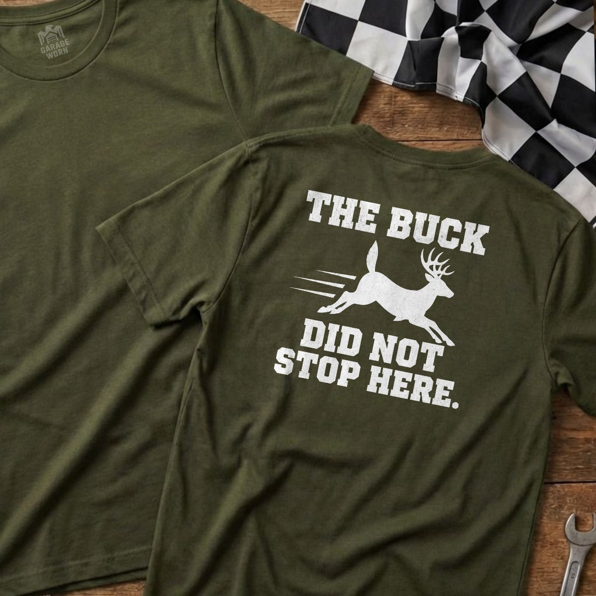 Military Green | Full Back