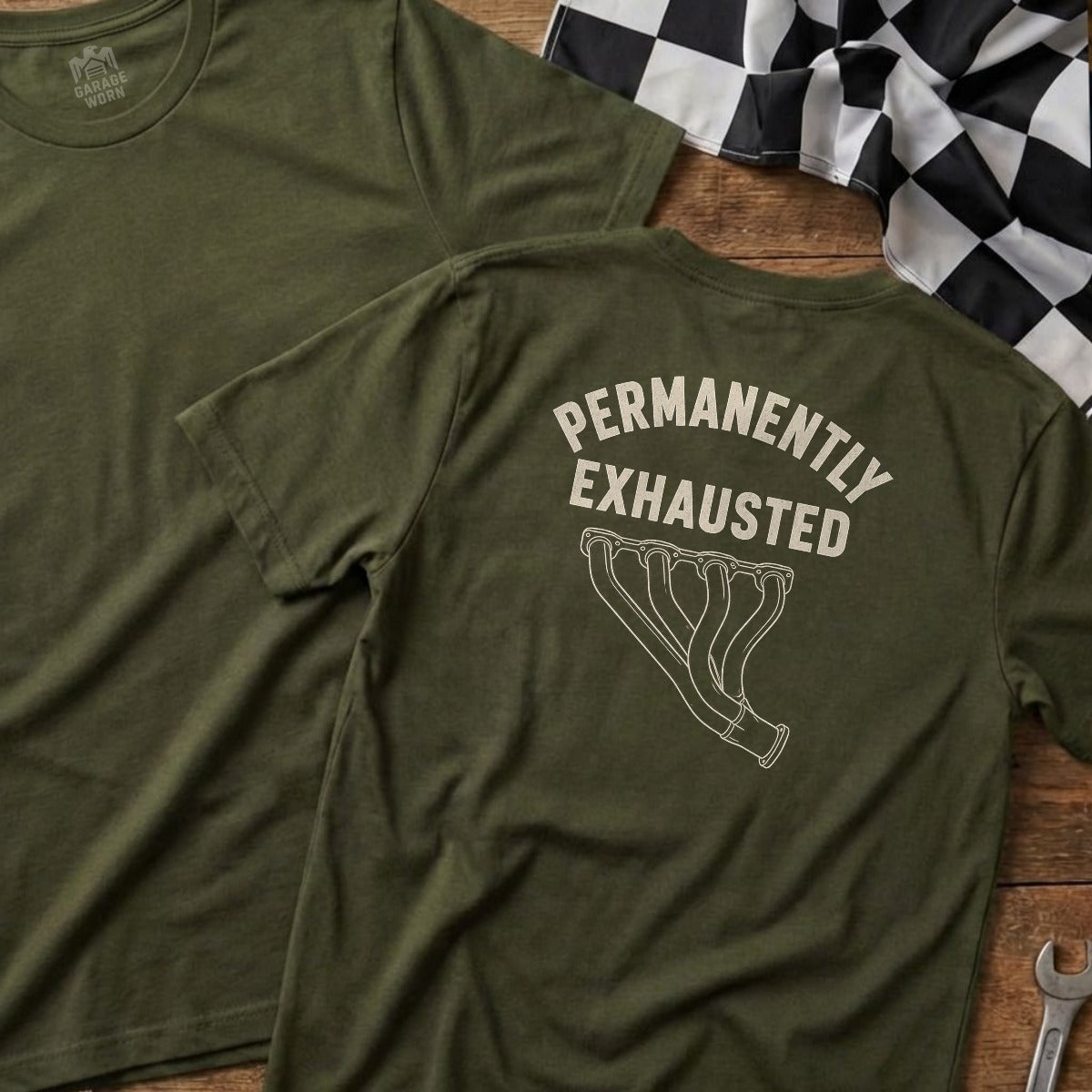 Military Green | Full Back