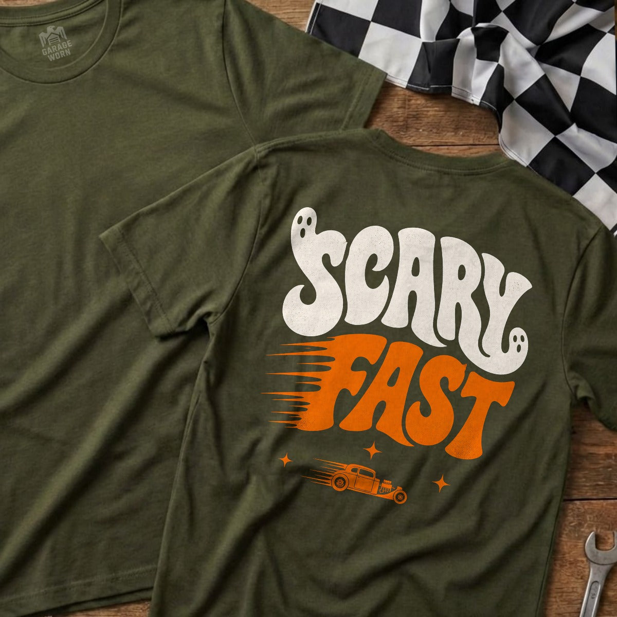 Military Green | Full Back