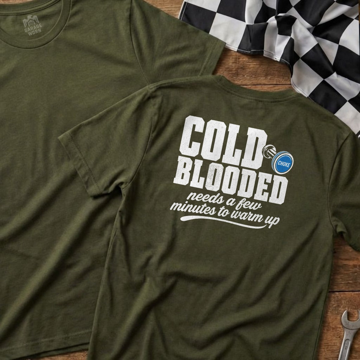 Military Green | Full Back