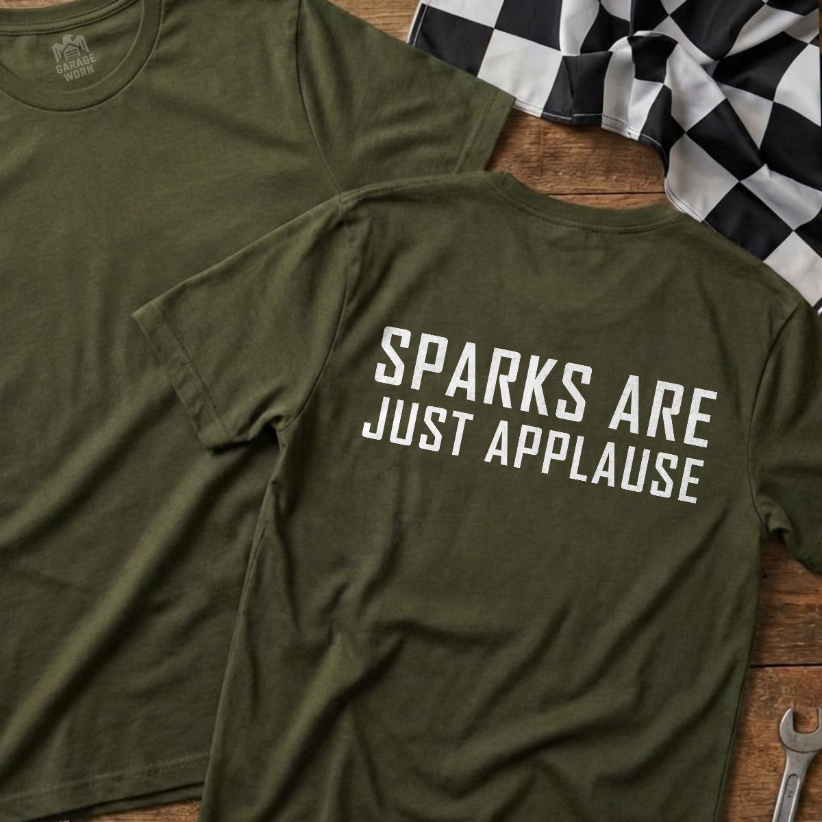 Military Green | Full Back