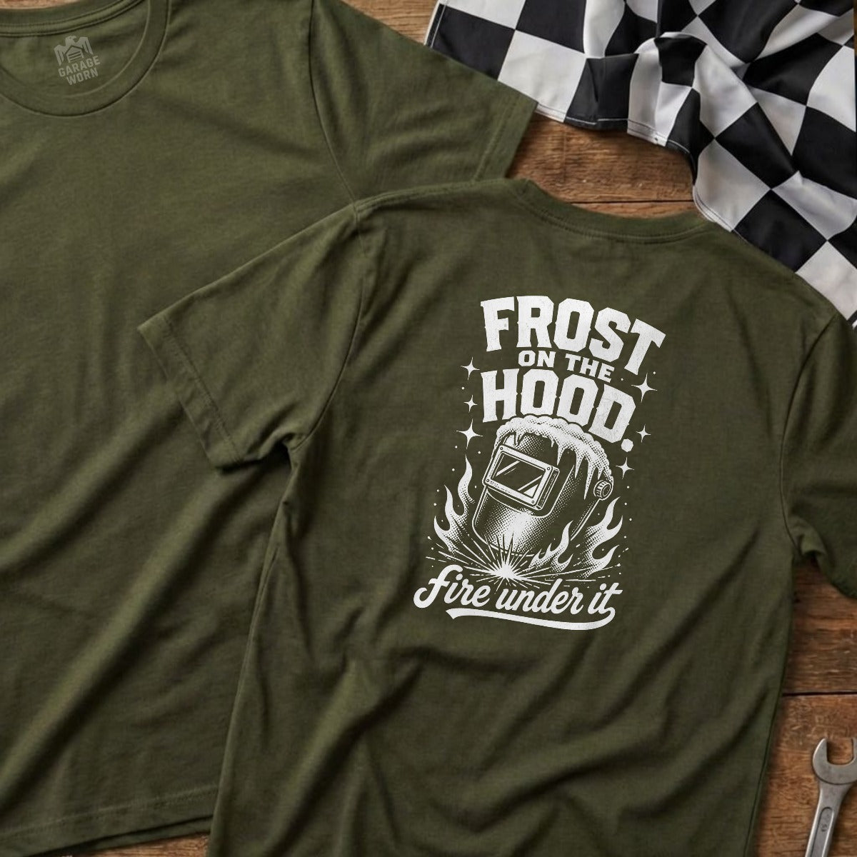 Military Green | Full Back