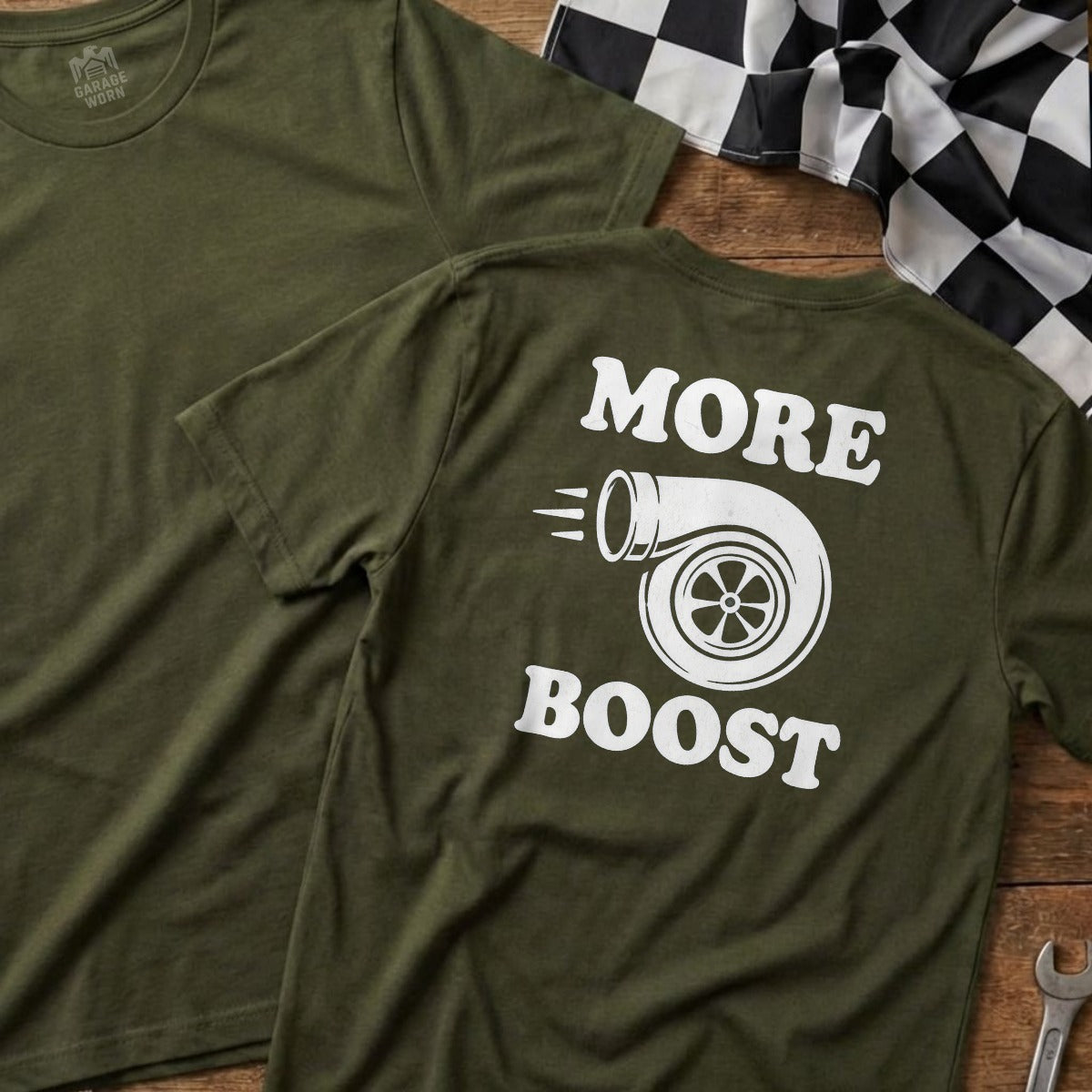 Military Green | Full Back