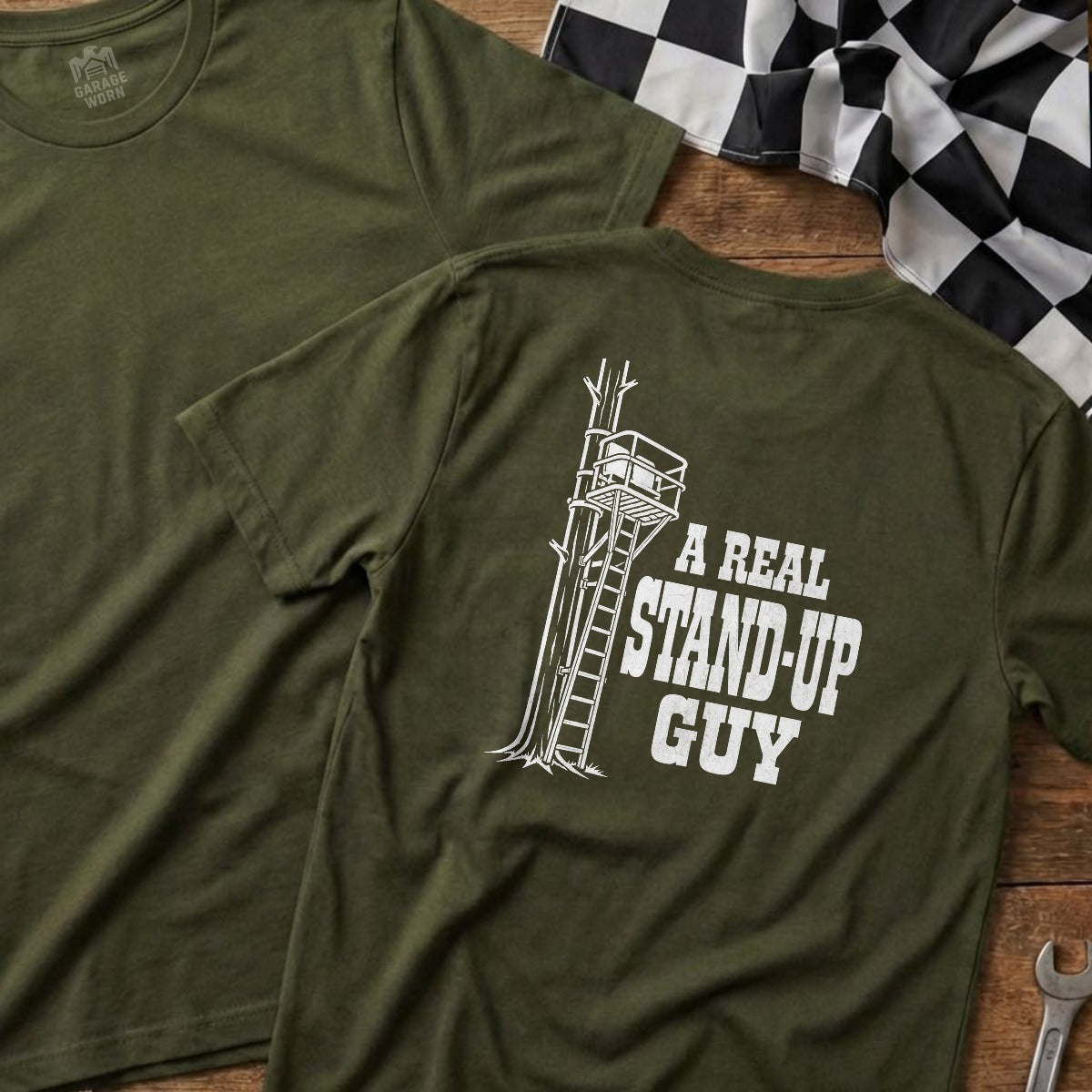 Military Green | Full Back