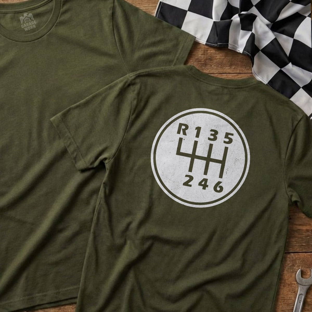 Military Green | Full Back