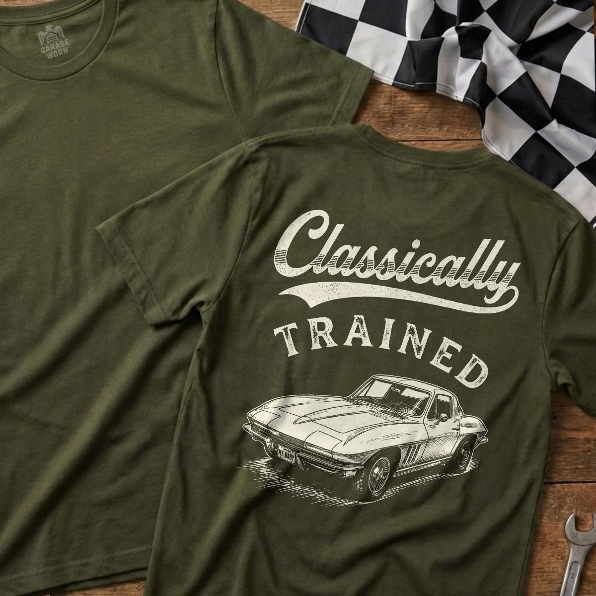 Military Green | Full Back