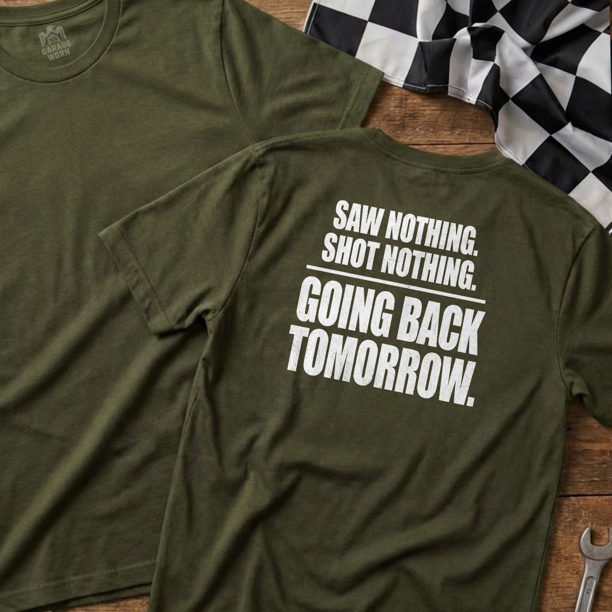 Military Green | Full Back